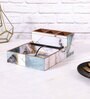 Grey & Gold MDF Wood New Onyx Cutlery Tissue Holder