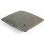 Grey & Natural 100% Cotton Mini Wafle 16X16 Inches Knitted Cushion Cover