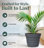 Grey BR Round 18 Inches Planter