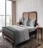 Grey  Cotton Geometrical 80 GSM Double Bed Dohar