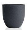 Grey Pcup Round 12 Inches Planter