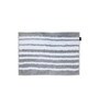 Grey Traditional Polyester 80x50 Inches AntiSkid Bath Mat