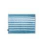 Blue Traditional Polyester 80x50 Inches AntiSkid Bath Mat
