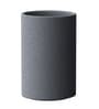 Grey Round Shaped Polymer Planter