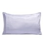 Grey Solid 210TC Satin 17 x 27 Inches Pillow Covers (Set of 2)