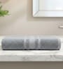 Grey Soft Cotton 500 GSM Solid Bath Towel