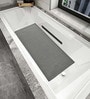 Grey Solid PVC 2 ft x 8 ft Antiskid Bath Tub Cum Floor Runner