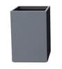 Grey Square Shaped Polymer Floor Planter