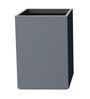 Grey Square Shaped Polymer Floor Planter