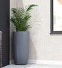 Grey TPC Round 3 Inches Planter