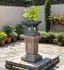 Grey TULISI Square Shaped 1 Planter