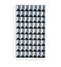 Grey Wool and Viscose 5 ft X 8 ft Flat Weaves