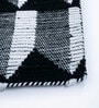 Grey Wool and Viscose 5 ft X 8 ft Flat Weaves