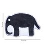 Grey 100% Cotton 25 x 36 Inch Mat