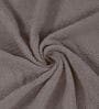 Grey 100% Cotton 380 Gsm Bath Towel 4 Pc
