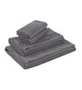 Grey 100% Cotton 380 Gsm Bath Towel 4 Pc