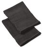 Grey 100% Cotton 380 Gsm Hand Towel 2 Pc