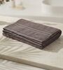 Grey 100% Cotton 400 Gsm Bath Towel