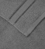 Grey 100% Cotton 400 Gsm Face Towel 4 Pc