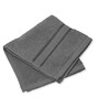 Grey 100% Cotton 400 Gsm Face Towel 4 Pc