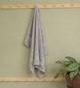 Grey 100% Cotton 600 Gsm Bath Towel