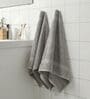 Grey 100% Cotton 625 Gsm Hand Towel