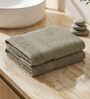 Grey 100% Cotton 625 Gsm Hand Towel