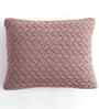 Grey 100% Cotton Criss Cross 18X18 Inches Knitted Cushion Cover