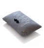 Grey 100% Cotton Hubby Wifey 12x20 Inches Cushion Cover
