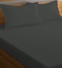 100% Cotton 400TC Fitted Double Bedsheet With 2 Pillow Covers
