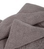 Grey 100% Cotton Solid 550 GSM Bath Towel
