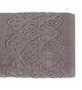 Grey 100% Cotton Solid 550 GSM Bath Towel