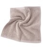 Grey 100% Cotton Solid 550 GSM Face Towels (Set of 4)