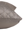 Grey Woven Fabric 20 x 12 Inches Cushion Cover