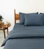Grey 100% Cotton 150 AC Room Double Bed Comforter