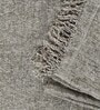 Grey Soft Chenille Polyester 51x71 Inches Sofa Throw