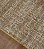 Rust Geometric 100% Wool 8 ft x 10 ft Hand Tufted Carpet