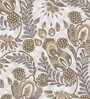 Grey 200 TC Floral Cotton Queen Double Bedsheet 2 Pillow covers