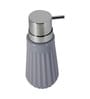 Grey 300 ml Ceramic Liquid Soap Dispenser 