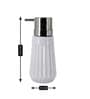 Grey 300 ml Ceramic Liquid Soap Dispenser 