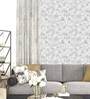 Grey 3D Crystalline Shapes Wall Paper