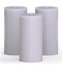 Pacfic Fragrance Set Of 3 Grey 6 Inch Wax
Pillar
Candles