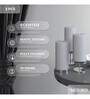 Pacfic Fragrance Set Of 3 Grey 6 Inch Wax
Pillar
Candles