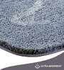Grey Absorbent and Quick-Dry Polyester Bath Mats 40x60 cm
