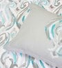 Grey Abstract 144 TC Cotton Queen Sized Bed Sheets with 2 Pillow Covers