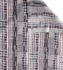 Grey Abstract 210 TC Cotton King Sized Double Bedsheet with 2 Pillow Covers