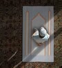 Grey Traditional Cotton 26x46 Inches Hand Woven  Prayer Rug