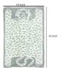 Grey Abstract Cotton 33 x 19 Inches Hand Woven Door Mat