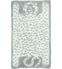 Grey Abstract Cotton 33 x 19 Inches Hand Woven Door Mat