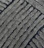 Grey Abstract Polyester 31x15 Inches AntiSkid Bath Mat